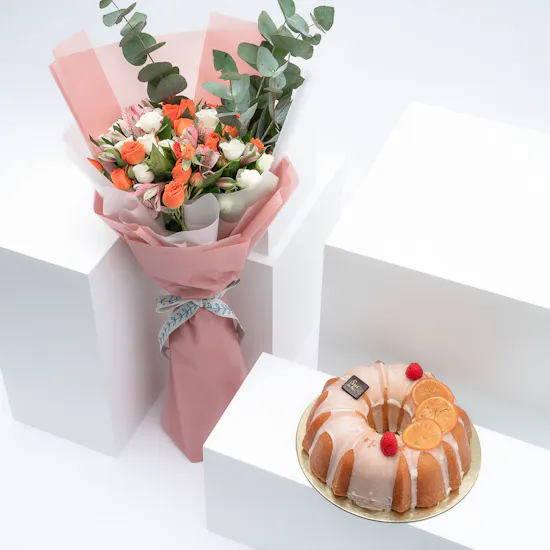 Sucre de Nada Lemon Pound Cake | Joyful Flowers