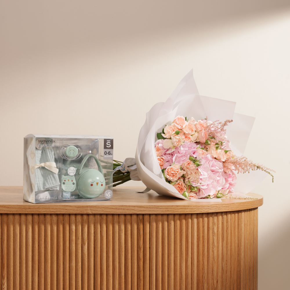 مجموعة المواليد الجدد من سوافينكس | باقة زهور