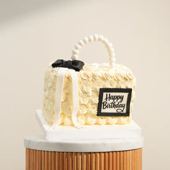 Floward Happy Birthday Bag Shape Cake