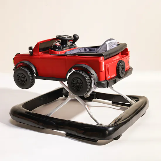 Bright Starts Ways to Play Ford Bronco Car 4-in-1 Walker | Red