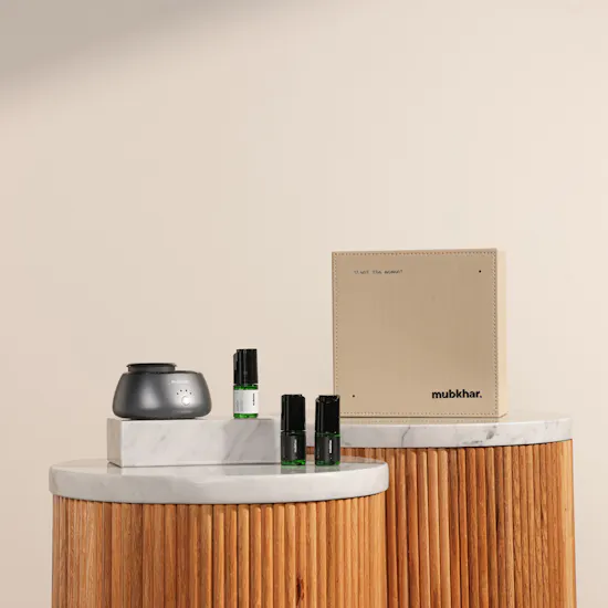 Mubkhar Mini Electric Diffuser | Fragrant Oils Set