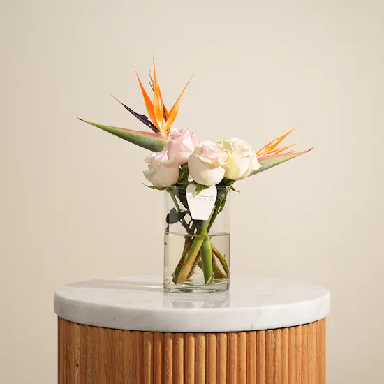 Royal Delicate Flowers Vase