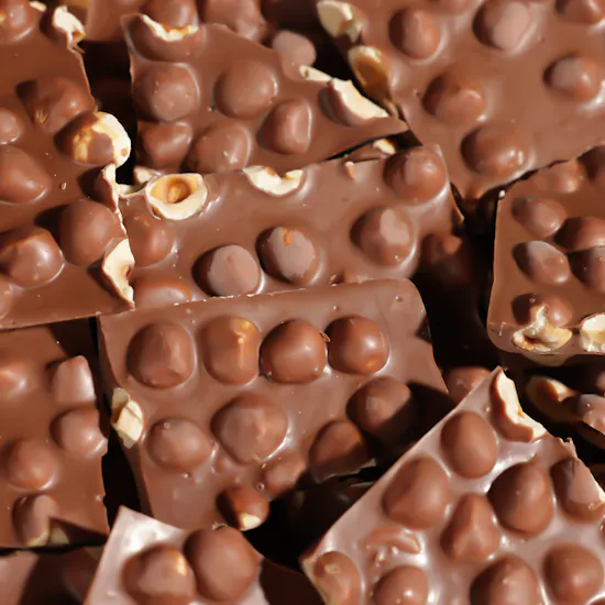 Ghazl Chocolatier Hazelnuts Chocolate Slabs Box | New Start Graduation Flowers