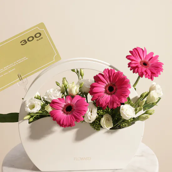 Aya Salon 300 SAR Credit Voucher | The Perfect Moments Flowers