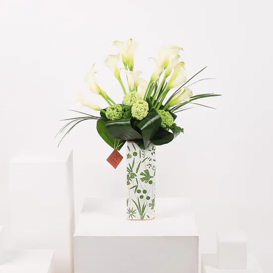 The Calla | White Calla Lily Vase