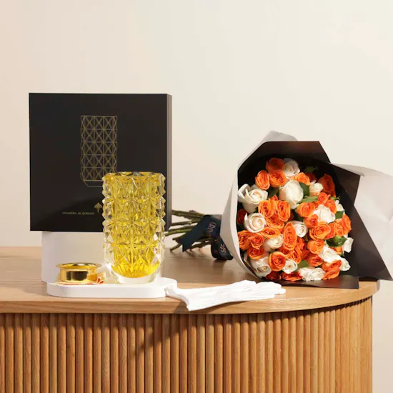 Ibraheem Al Qurashi Crystal Mabkhara | Sunshine Bouquet