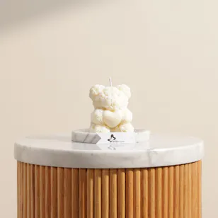 Lelido Medium Bear Candle 