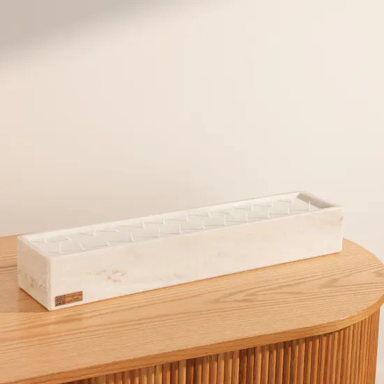 Lanai Beige Brush Short Candle