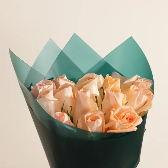 Abdul Samad Al Qurashi Amber Perfumed Agarwood Bakhoor | Peach Bliss Rose Bouquet