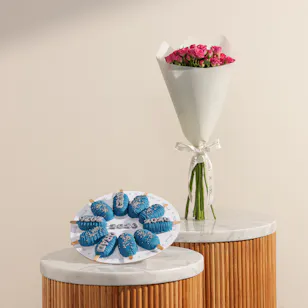 Floward 2026 Graduation Blue Popsickles | A New Chapter Flowers