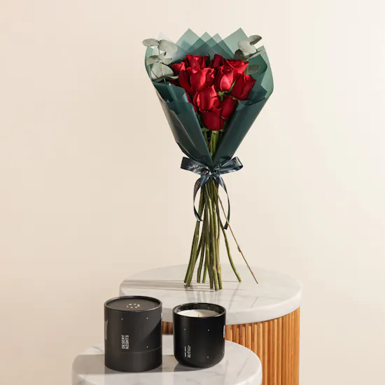 Mubkhar Desert Nights Candle | Classic Roses