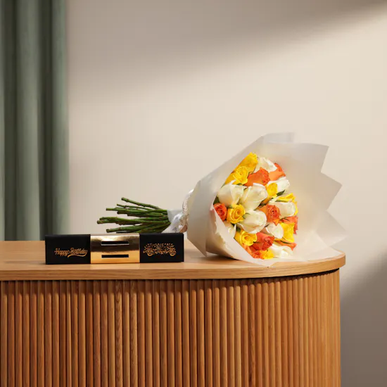 Grand Spa Gift Voucher | Happiest Flowers Bouquet