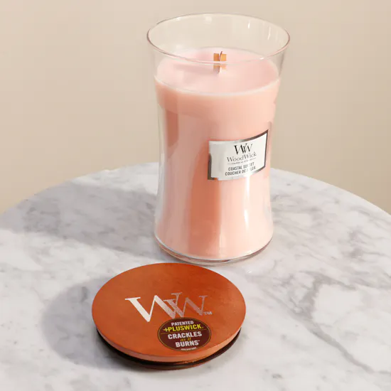 Woodwick Coastal Sunset Large Hourglass Candle