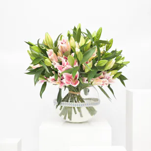 Pink Beauty | Glass Vase Pink Beauty | Glass Vase