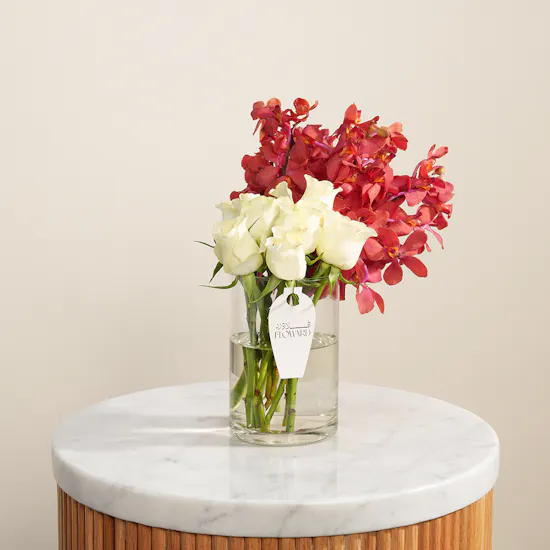 Harmonious Petals Flowers Vase