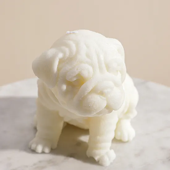 Lelido Bulldog Candle
