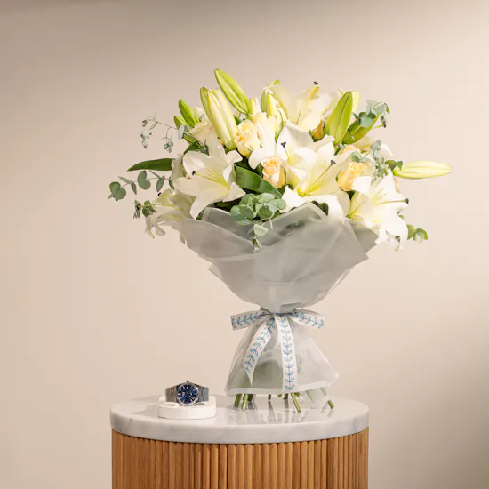 Tissot PRX Men Watch | Flowers Bouquet