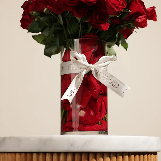 Red Beauty Vase