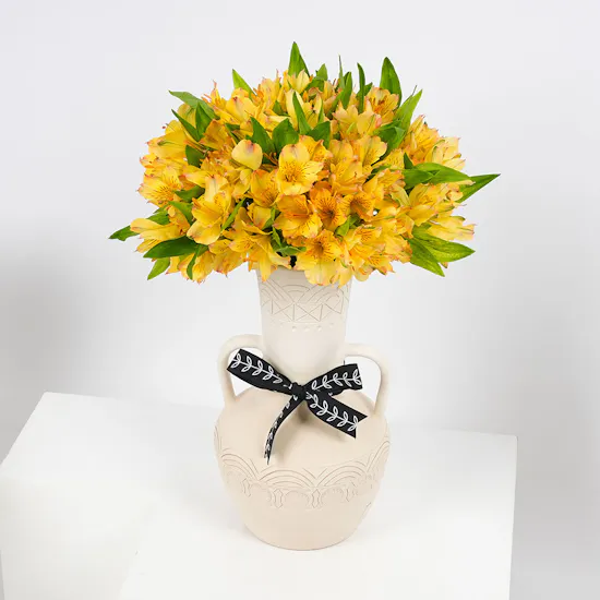 Yellow Flowers Keramos Studio Hassawi Jass