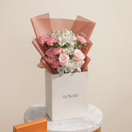 Venchi Murrine Cremino Chocolates Orange Gift Box | Charming Beauty's Flowers