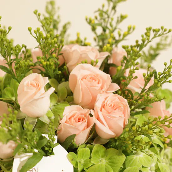 Happy Thoughts Flower Vase