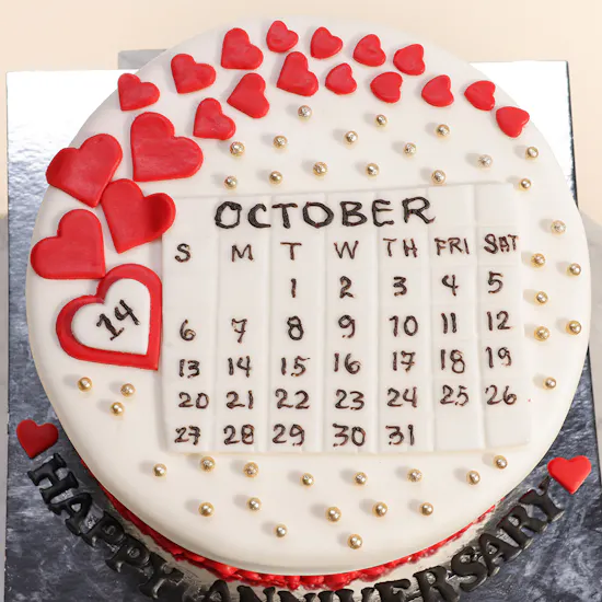 Floward Happy Anniversary Cake