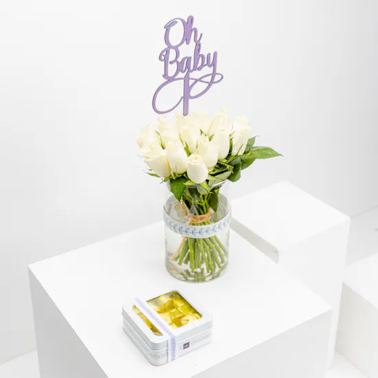 Patchi Tin Chocolate Box | Oh Baby Vase