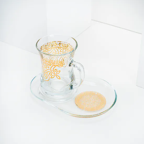 Dimlaj Shafa Glass & Notebook Set