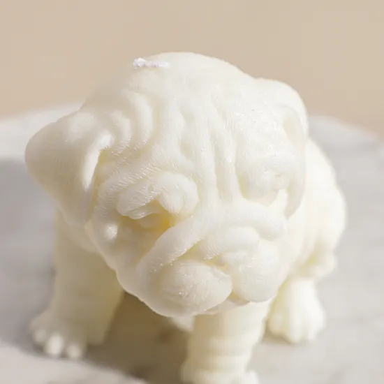 Lelido Bulldog Candle