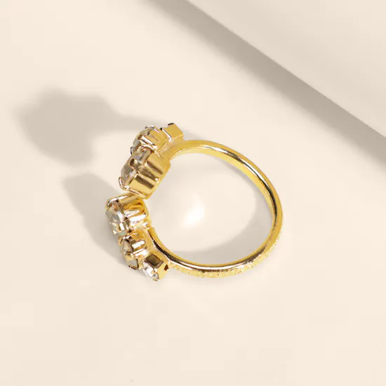 Caroline Svedbom Golden Shadow Halo Ring
