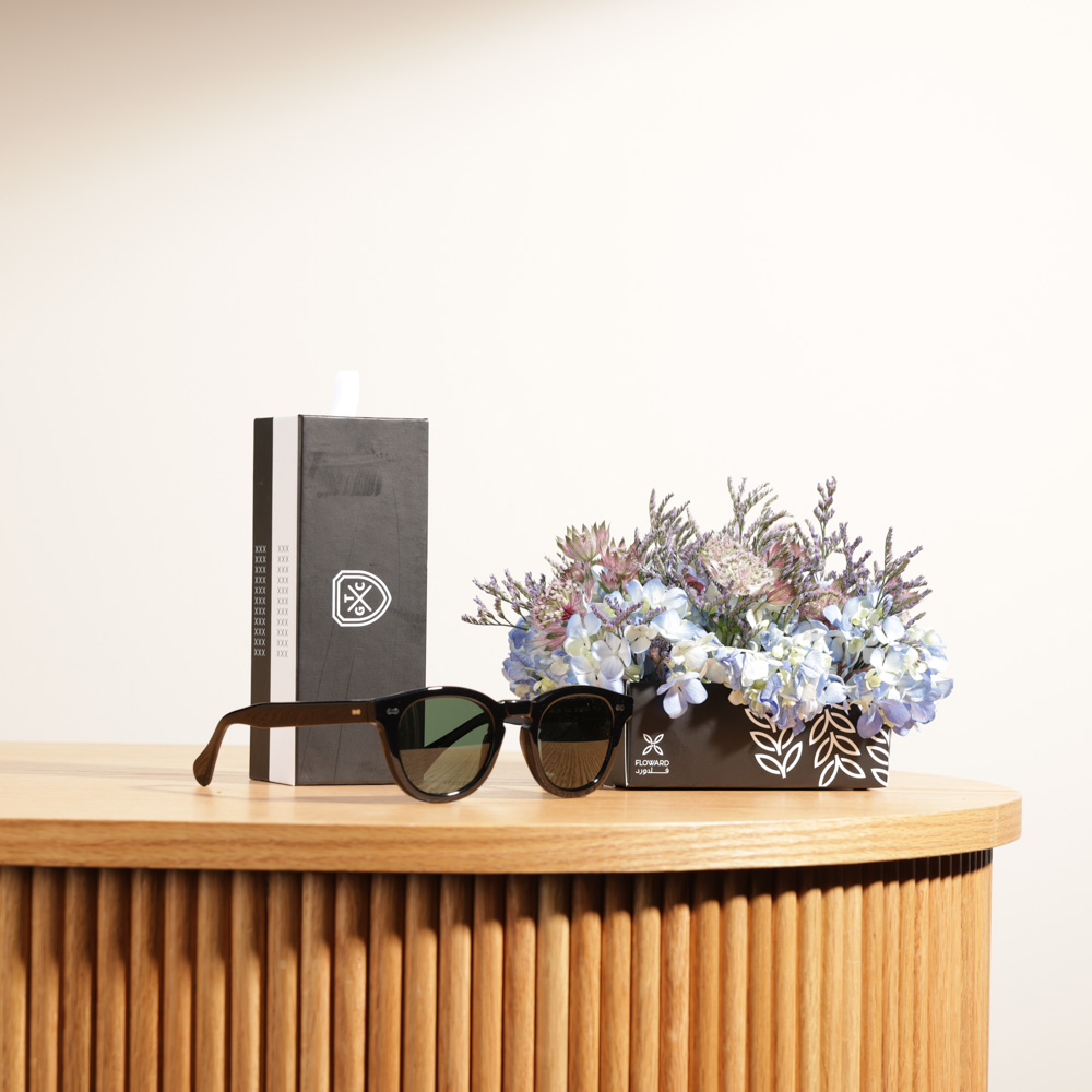 TGC X TBD Black Sunglasses | Flower Box