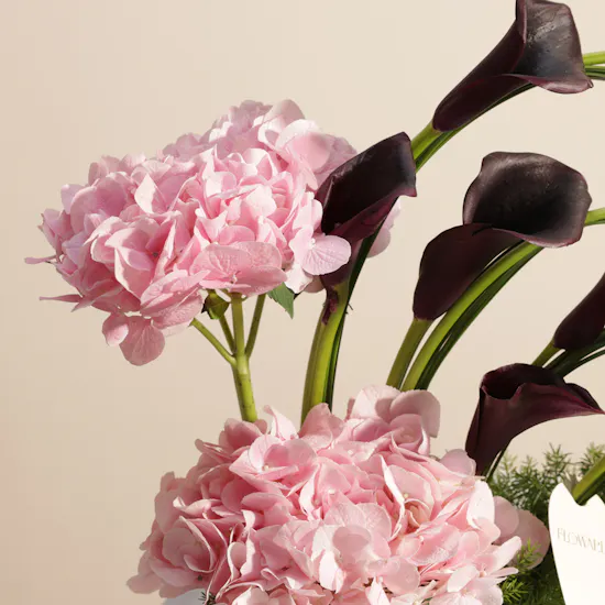 Midnight Sonata Flower Vase
