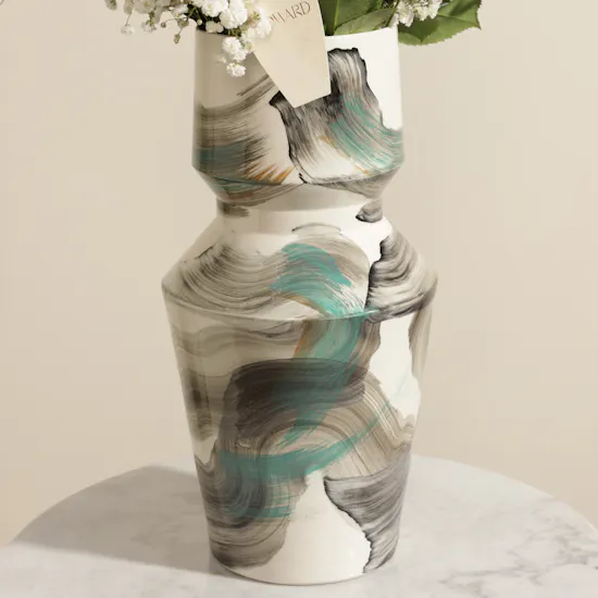 Yellow Bliss Baby Rose Vase