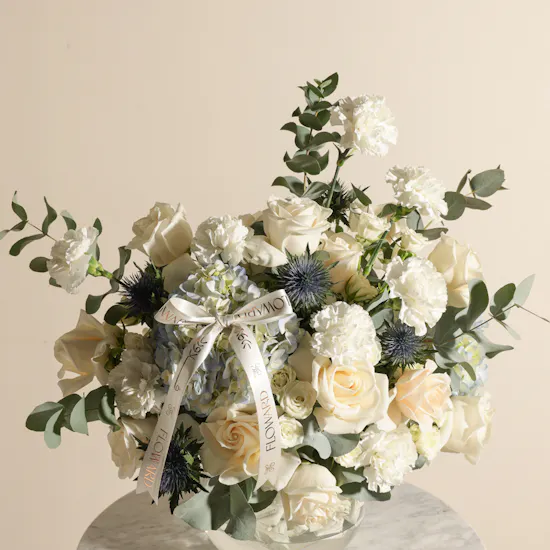 Pure Birthday Flowers Vase