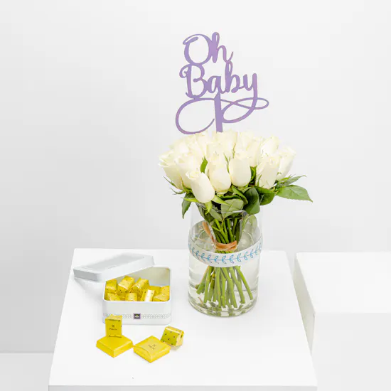 Patchi Tin Chocolate Box | Oh Baby Vase