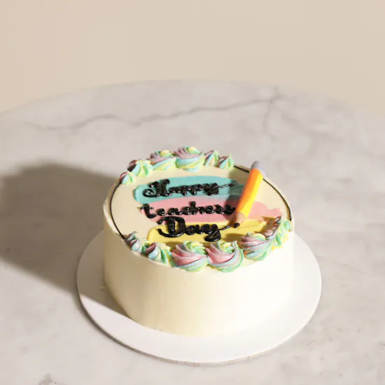 Floward Happy Teacher's Day Chocolate Nutella Cake