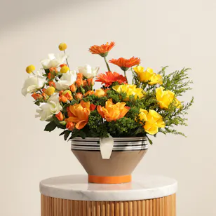 Bright Beginnings Flower Vase