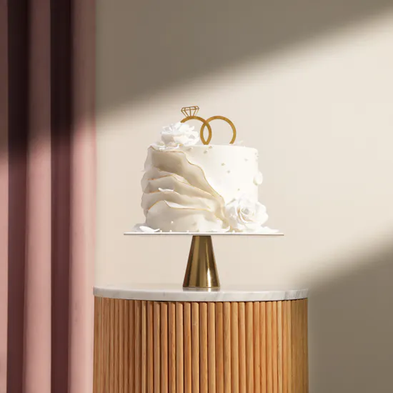 Floward Happy Engagement Cake