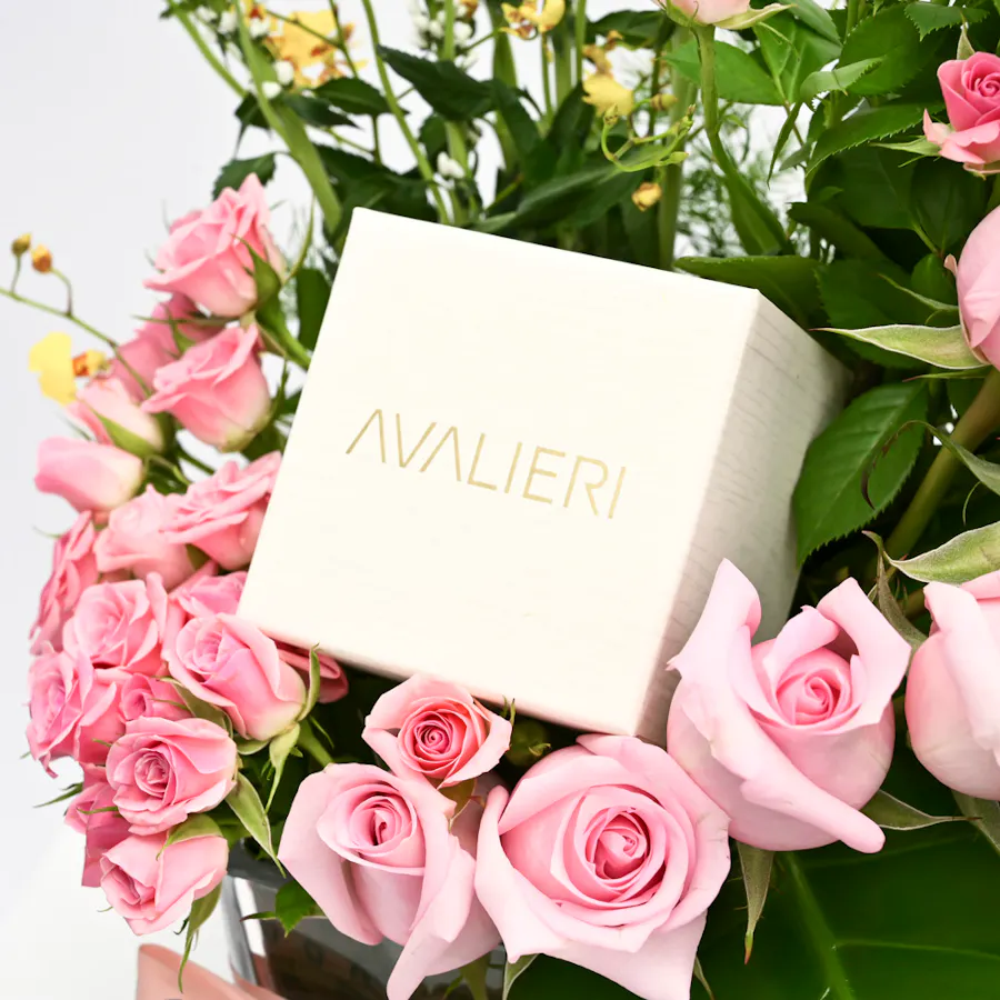 Pink Rose | Avalieri Women Gemma Analog Quartz White Dial Watch 5