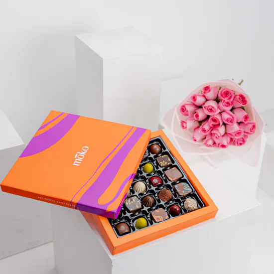 Moko Chocolate Box | 20 Revival Roses