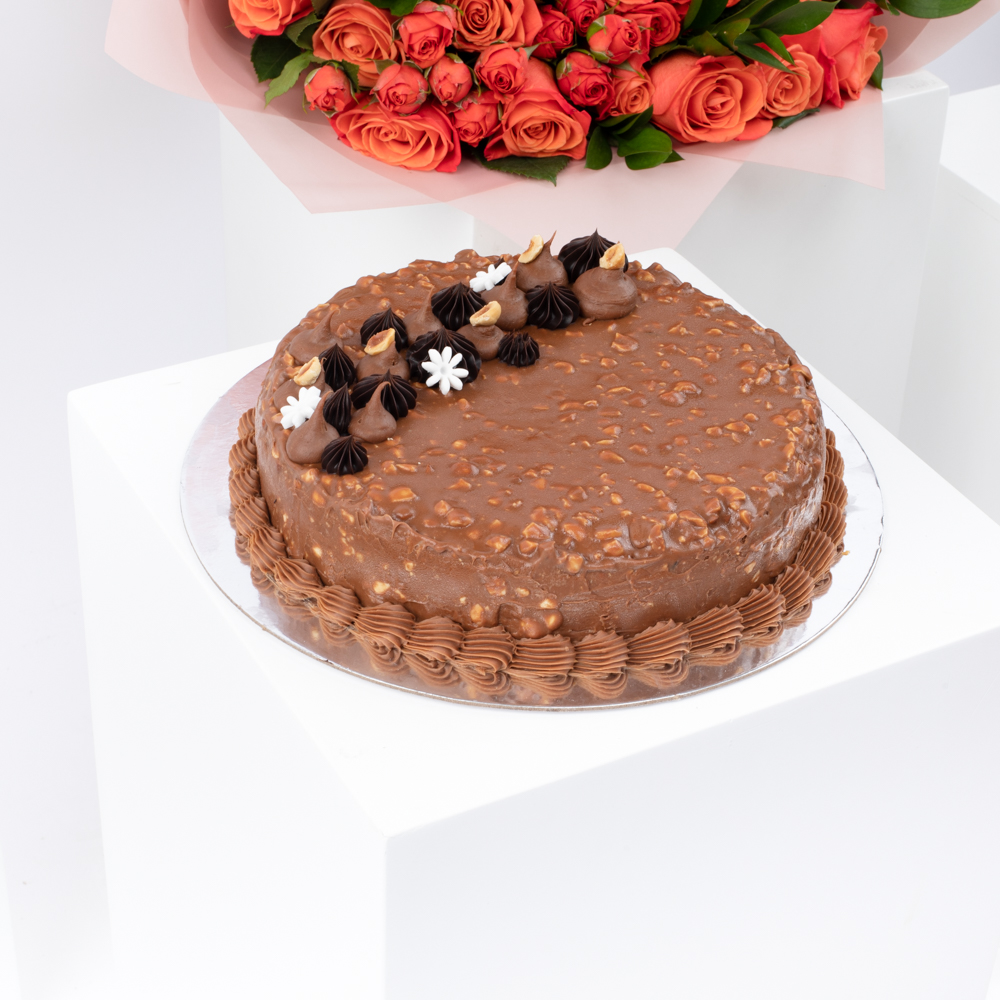 I Am Sorry Chocolate Cake Half Kg qatar | Gift I Am Sorry Chocolate Cake  Half Kg- FNP