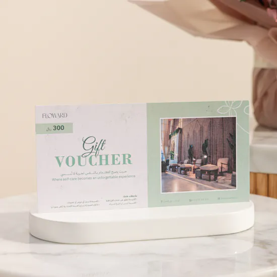 Joyous Hands Spa Gift Voucher | Elegant Birthday Flowers