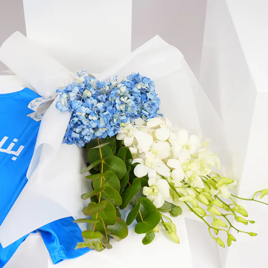 Al Hilal 23/24 Fan T-shirt Medium | Baby Orchids