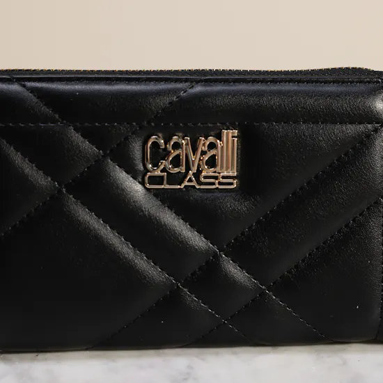 Cavalli Class Classic Black Women's Wallet