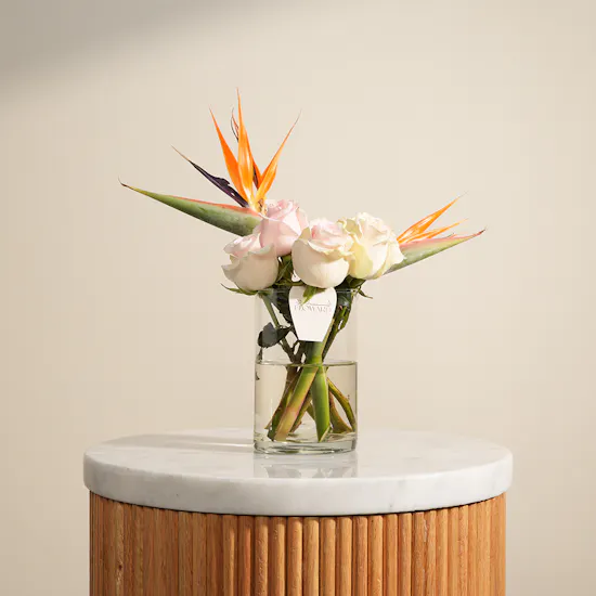 Royal Delicate Flowers Vase
