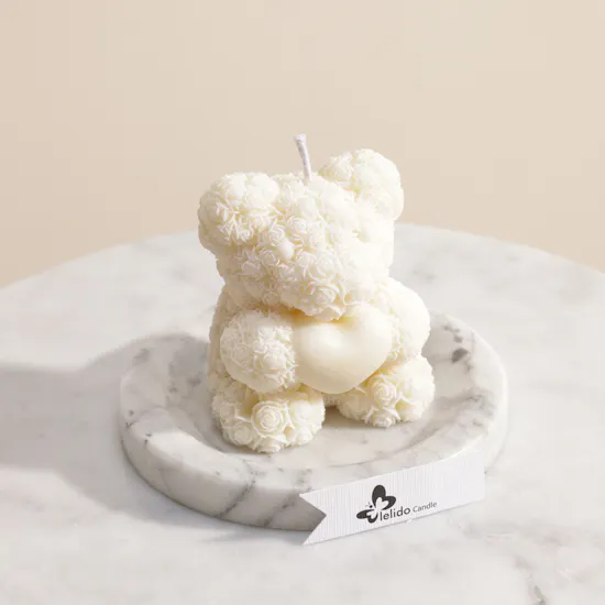 Lelido Medium Bear Candle