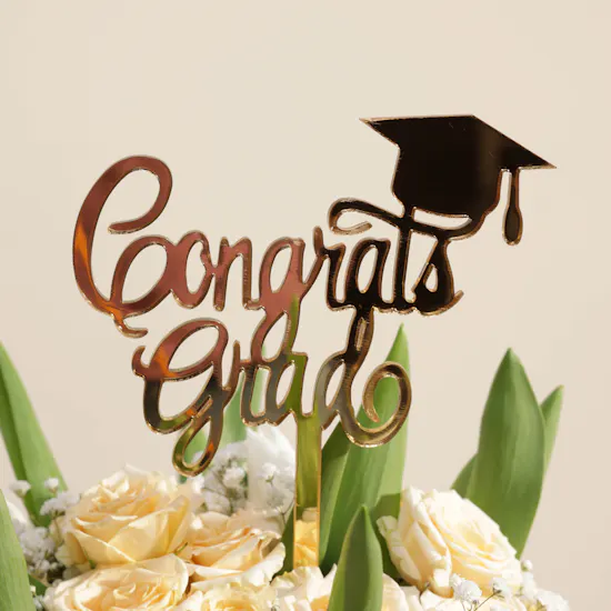 Le Chocolatier Dubai Chocolate Box | Congrats Flowers Vase