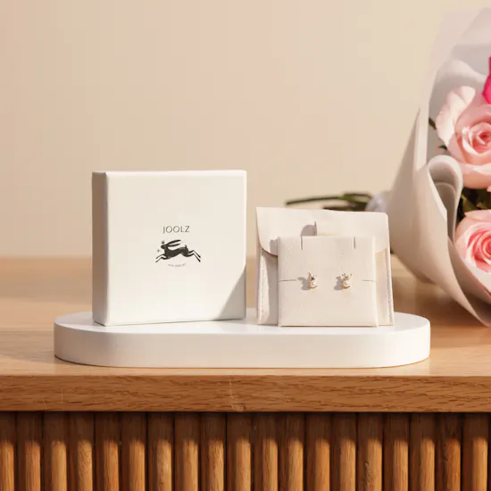 Joolz Gold Kids Earrings | Flower Bouquet