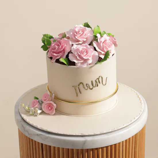 Mister Baker Mum Pink Rose Cake