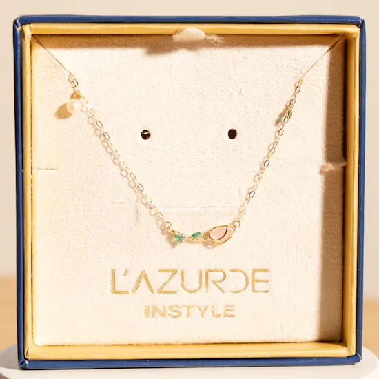 L'azurde Instyle Tulip Necklace